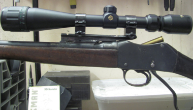 Martini-Henry Rifle Scoped Up